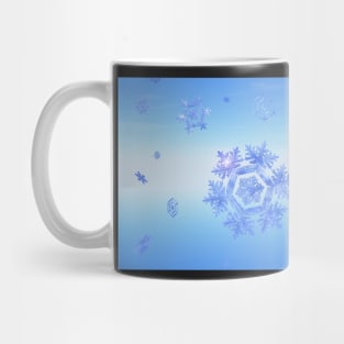 Fractal Snowflake Snowstorm Mug